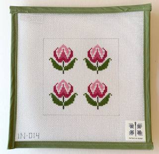 4 flowers pink by Patricia Sone (thumbnail)