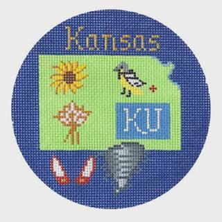 Kansas Ornament by Silver Needle (thumbnail)