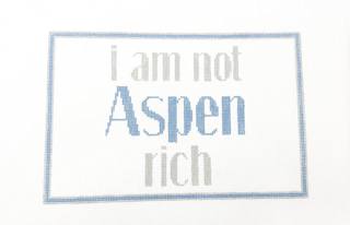 I Am Not Aspen Rich by SBT Stitches (thumbnail)