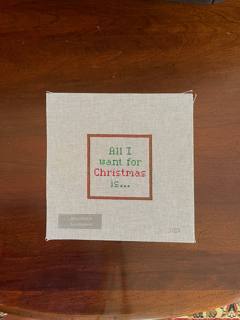 All I want for Christmas Is .... by Silver Stitch Needlepoint (thumbnail)