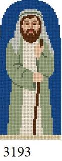Stitch Guide - Nativity, Joseph by Susan Roberts Needlepoint (thumbnail)