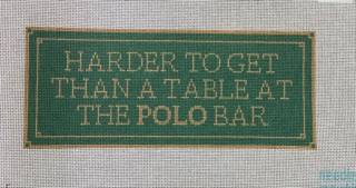 Polo Bar Sign by Needlemouth Studio (thumbnail)