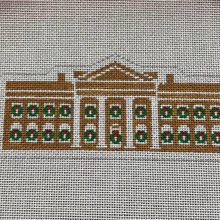 Gingerbread Monument – White House by Kate Dickerson Needlepoint Collections (thumbnail)