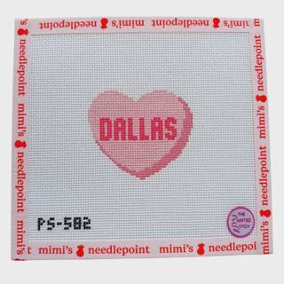 Dallas Conversation Heart by The Painted Stitch (thumbnail)