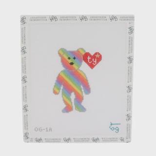 Rainbow Bear by Olivia Grace Needlepoint (thumbnail)