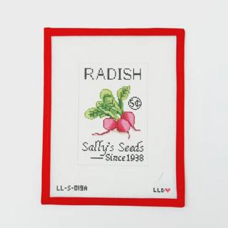 Radish Seed Packet by Laura Love Designs (thumbnail)