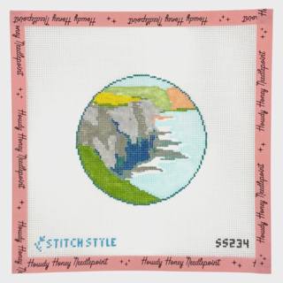 Cliffs of Moher by Stitch Style Needlepoint (thumbnail)