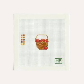 Lightship Basket with Apples Mini by Meg Francez (thumbnail)