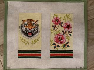 Tiger, sunglass case by Colors of Praise Art Studio (thumbnail)