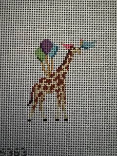 Party Animal - Giraffe by Stitch Style Needlepoint (thumbnail)