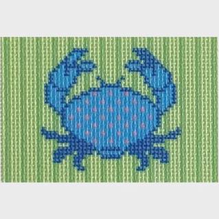 NTG TS196 - Blue Crab Insert by Two Sisters Needlepoint (thumbnail)