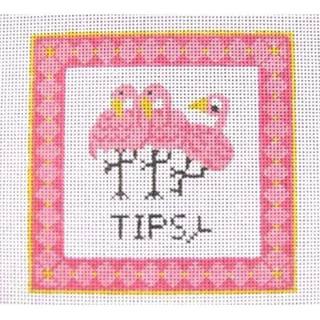Tipsy Coaster by Griffin Designs (thumbnail)