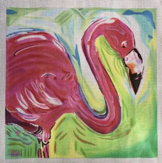 flamingo by Kate Dickerson Needlepoint Collections (thumbnail)