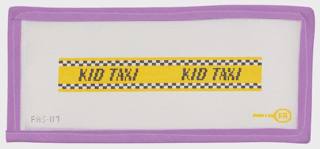 Kid Taxi Key Fob by Frances Abel Studio (thumbnail)