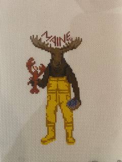 Maine Moose by Atlantic Blue Canvas (thumbnail)