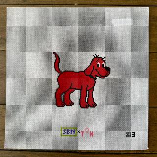 Clifford the Big Red Dog by Susan Battle Needlepoint (thumbnail)