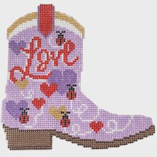 Love Cowboy Boot by Wipstitch Needleworks (thumbnail)
