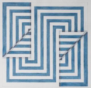 Fold - Blue by Julie Pischke Designs (thumbnail)