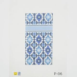 Portuguese Tiles Eye Glasses Case - Blue by Lauren Bloch Designs (thumbnail)