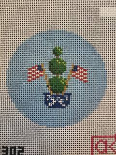 4th of July Topiary Round by Ann Kaye Studio (thumbnail)