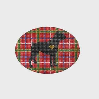 Plaid Silhouette Boxer by Pepperberry Designs (thumbnail)