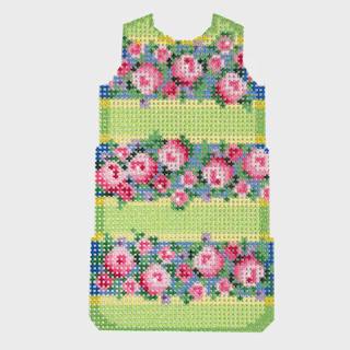 NTG TS768 - Horizontal Floral Mini Shift by Two Sisters Needlepoint (thumbnail)