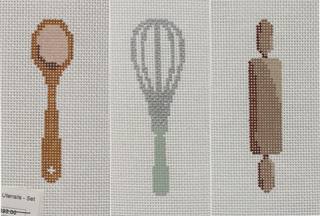 kitchen utensils - set of 3 by Rachel Barri Designs (thumbnail)