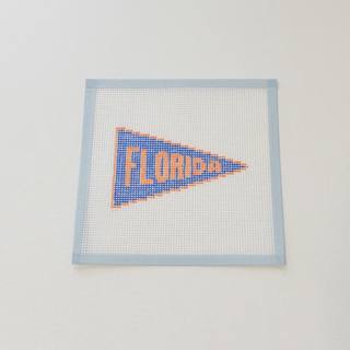 Florida Pennant Banner by Ivy Thread Needlepoint (thumbnail)