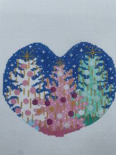 Heart of Christmas Trees by Edie and Ginger (via CBK) (thumbnail)