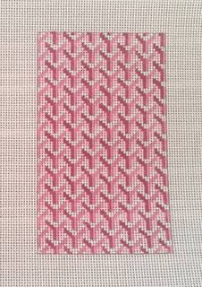 Y Pattern Eyeglass Single Pink by Anne Fisher Needlepoint (thumbnail)