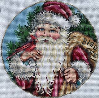 Santa w/ Red Friend by Once in a Blue Moon (via Fleur de Paris) (thumbnail)