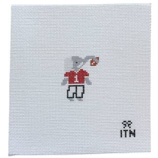 Football Friend AL Elephant by Ivy Thread Needlepoint (thumbnail)
