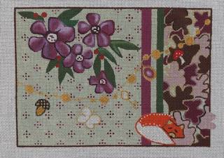 Fall Clutch "Foxy" by The Gingham Stitchery (thumbnail)