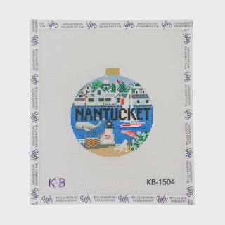 Nantucket Travel Round by Kirk and Bradley (thumbnail)