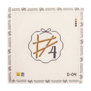 D-04 12 Days of Needlepoint Stretcher Bars by Lauren Bloch Designs (thumbnail)