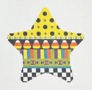 halloween star, candy corn by Kangaroo Paw Designs (thumbnail)