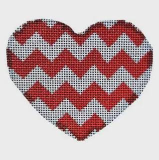 Red Chevron Heart by Associated Talents (thumbnail)