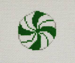 Micro Green Peppermint Circle by Blueberry Point Canvas (thumbnail)