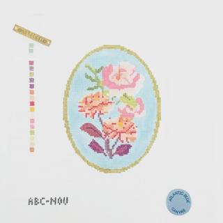 Birth Flowers Cameo: November by Atlantic Blue Canvas (thumbnail)
