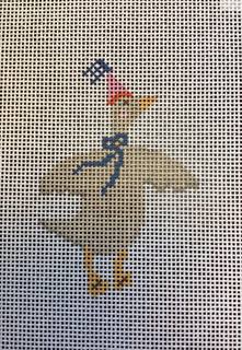 Party Animal - Goose by La Fete Needlepoint (thumbnail)