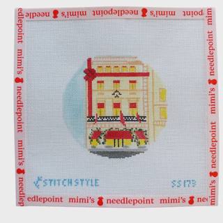 New York Cartier Store with Stitch Guide by Stitch Style Needlepoint (thumbnail)