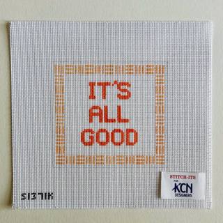 It's All Good Canvas by KCN Designers (thumbnail)