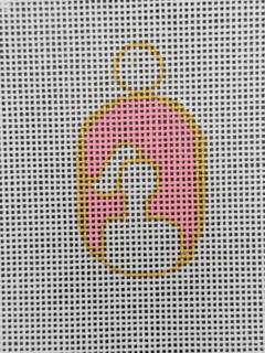 Cameo bag tag by The Gingham Stitchery (thumbnail)