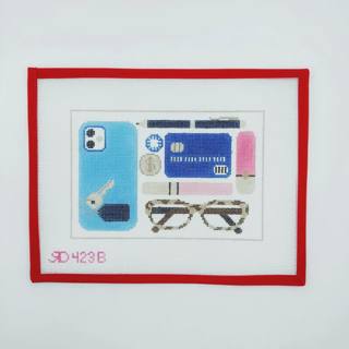 Clutch Content, blue - Valet Tray by Rachel Donley (thumbnail)