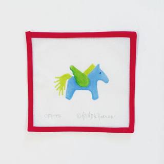 Pegasus - blue by Kate Dickerson Needlepoint Collections (thumbnail)