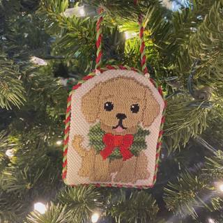 Holiday puppy w/Stitch guide by Patricia Sone (thumbnail)