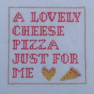 Lovely Cheese Pizza by Town Stitch (thumbnail)