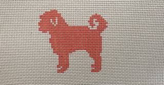 Doodle silhouette - ornament or stand up by Morgan Julia Designs (thumbnail)