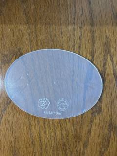 Acrylic Oval Stencil by Atlantic Blue Canvas (thumbnail)