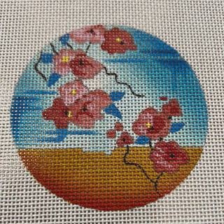 IN300 Blue/Orange Cherry Blossom Branch by Colors of Praise Art Studio (thumbnail)